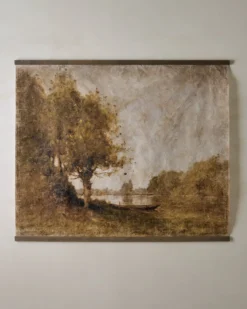 Oversized Spring Stillness Landscape Tapestry