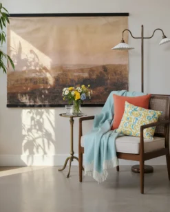 Oversized Vintage Countryside Tapestry