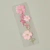 Pink Larkspurs Pressed Floral Bookmark