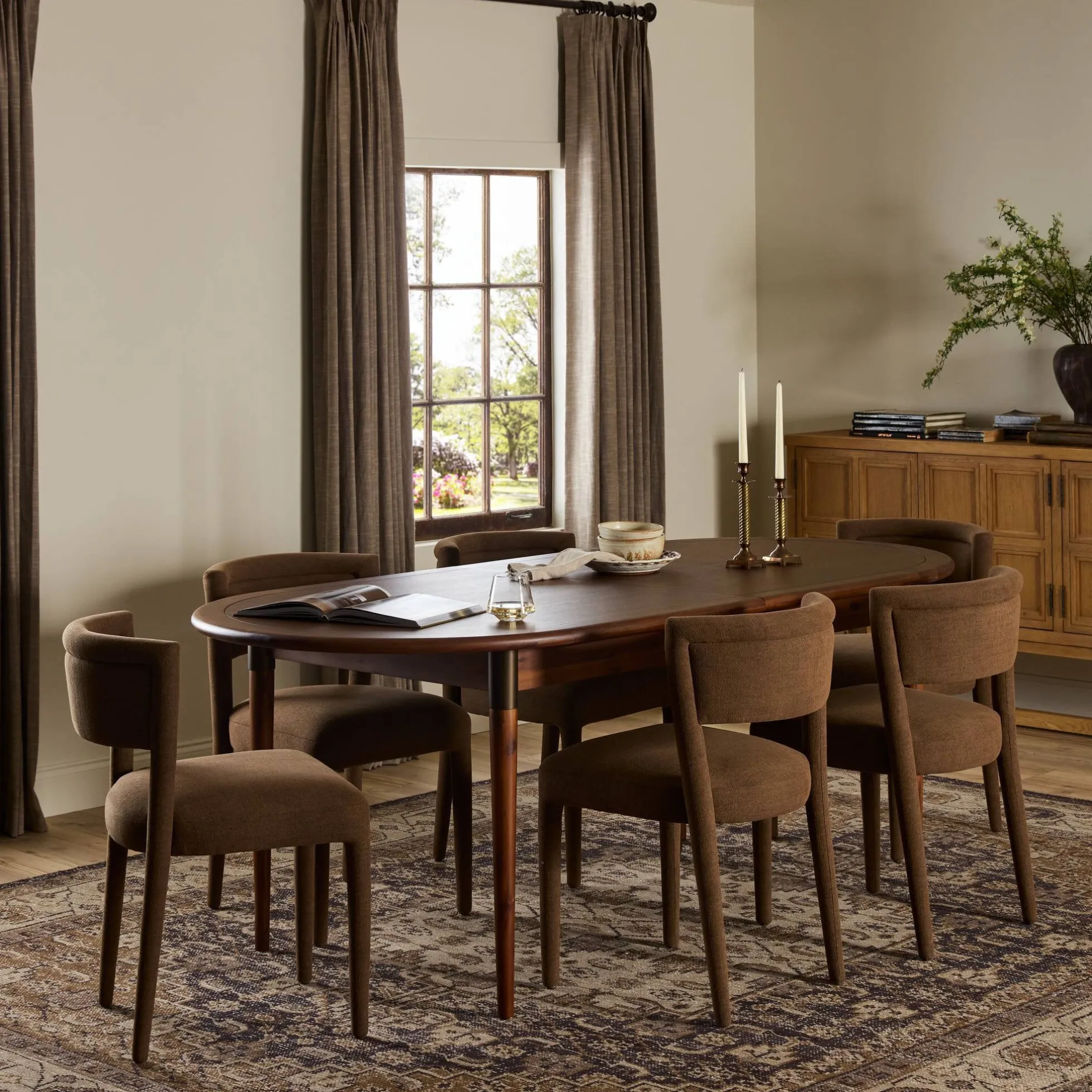 Piper Oval Extension Dining Table
