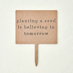 Planting A Seed Mini Garden Stake