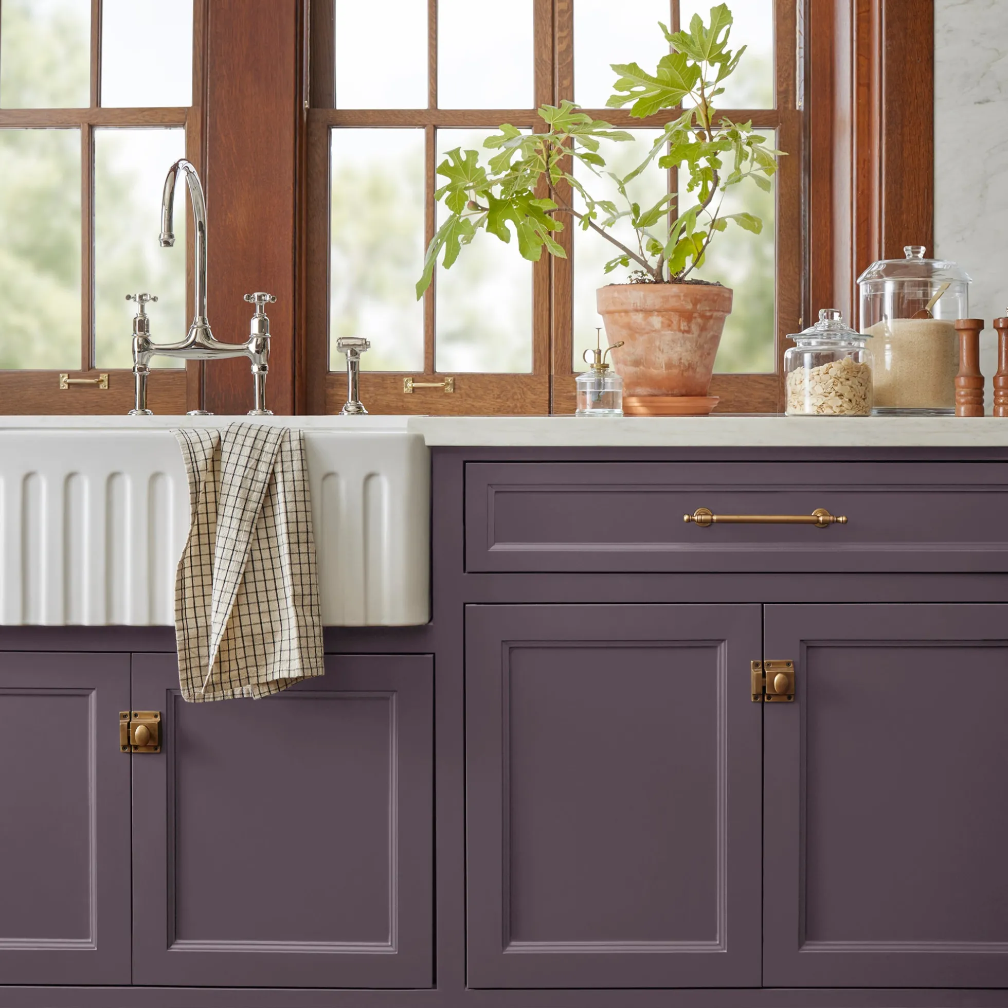Plum Suede - Trim, Door + Cabinetry Paint