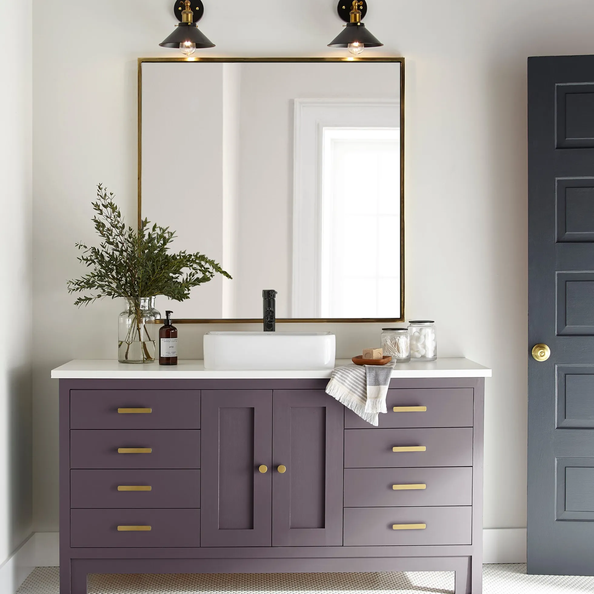 Plum Suede - Trim, Door + Cabinetry Paint