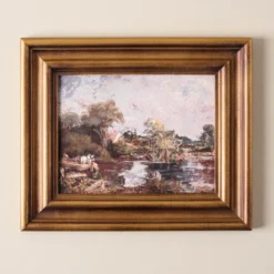 Pond's Edge Framed Print