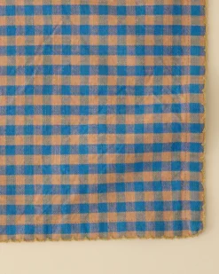 Poolside Check Napkin Set of 4