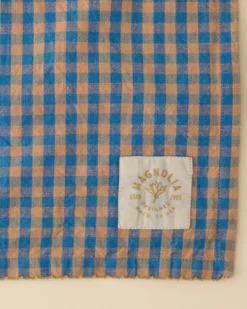Poolside Check Tea Towel