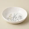 Pressed Floral Pasta Bowl