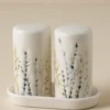 Pressed Floral Salt & Pepper Set