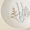 Pressed Floral Serving Bowl