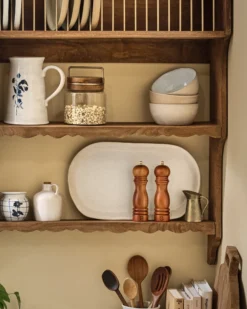 Quinn Wooden Dish Cabinet