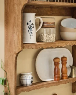Quinn Wooden Dish Cabinet