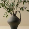 Ravine Black Ceramic Jug