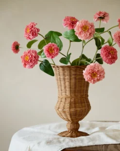 Real Touch Zinnia Stem