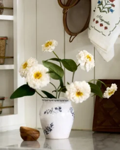 Real Touch Zinnia Stem
