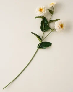 Real Touch Zinnia Stem
