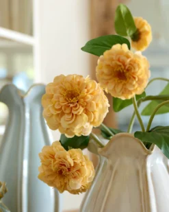 Real Touch Zinnia Stem