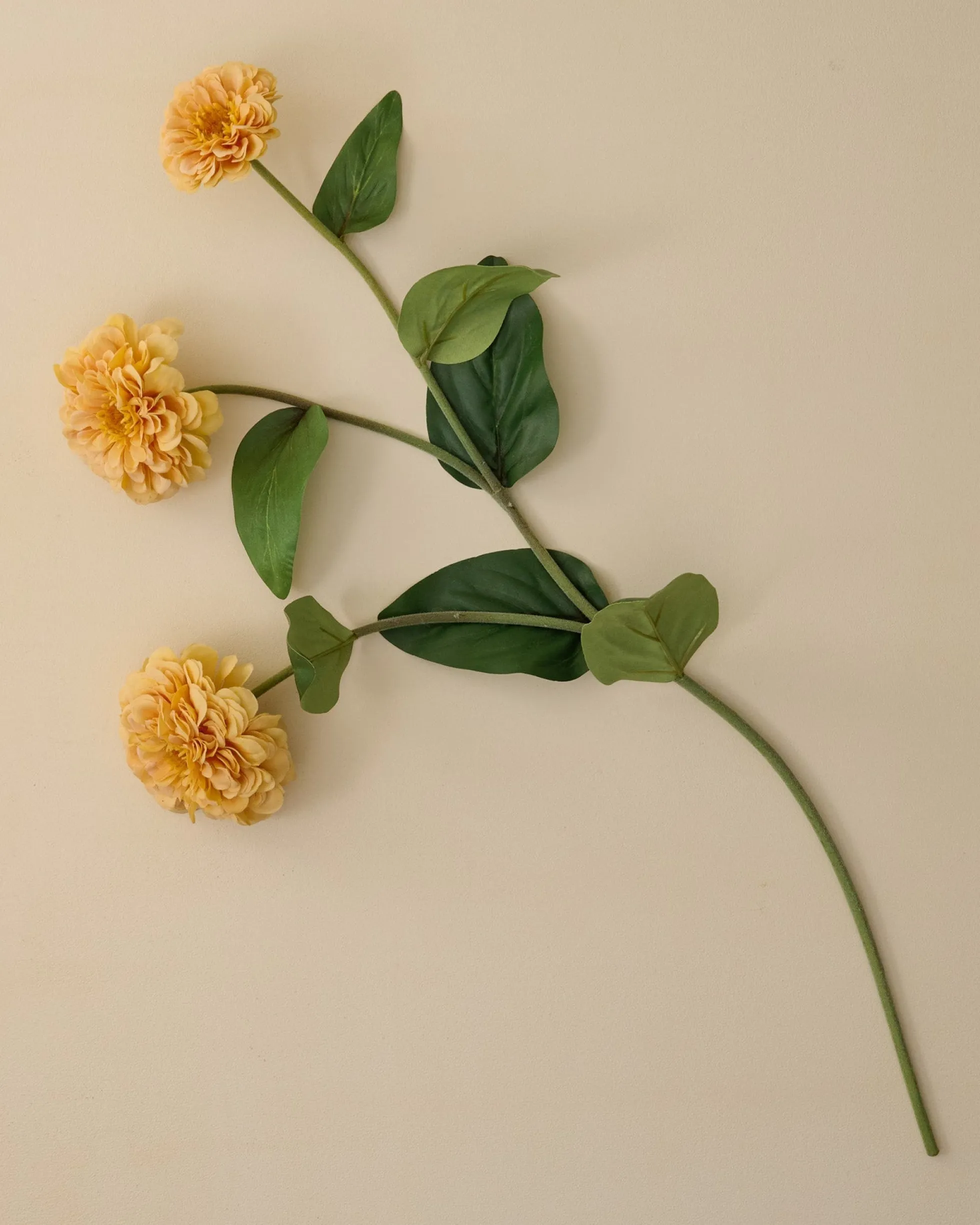 Real Touch Zinnia Stem