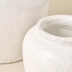 Rebecca Crackle Ceramic Vase