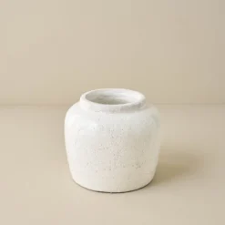 Rebecca Crackle Ceramic Vase