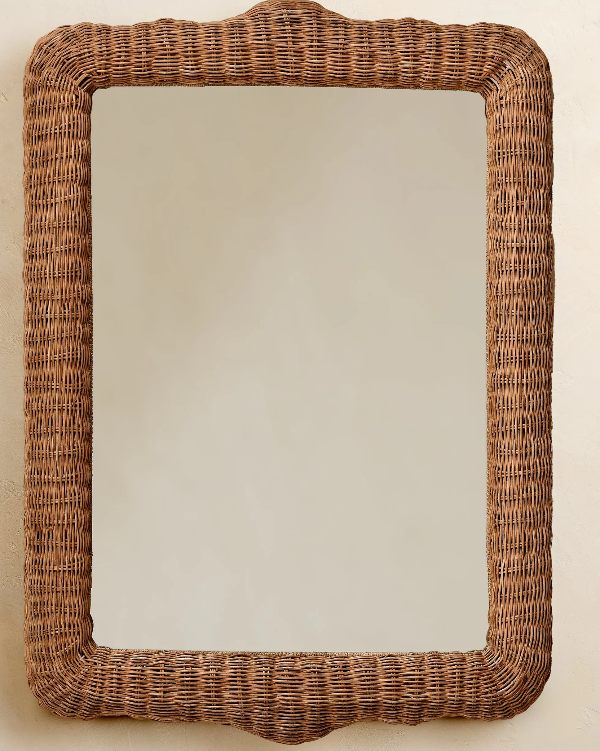 Robin Woven Rattan Mirror
