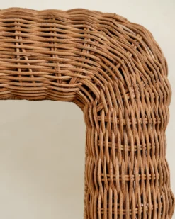 Robin Woven Rattan Mirror