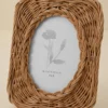 Robin Woven Rattan Photo Frame