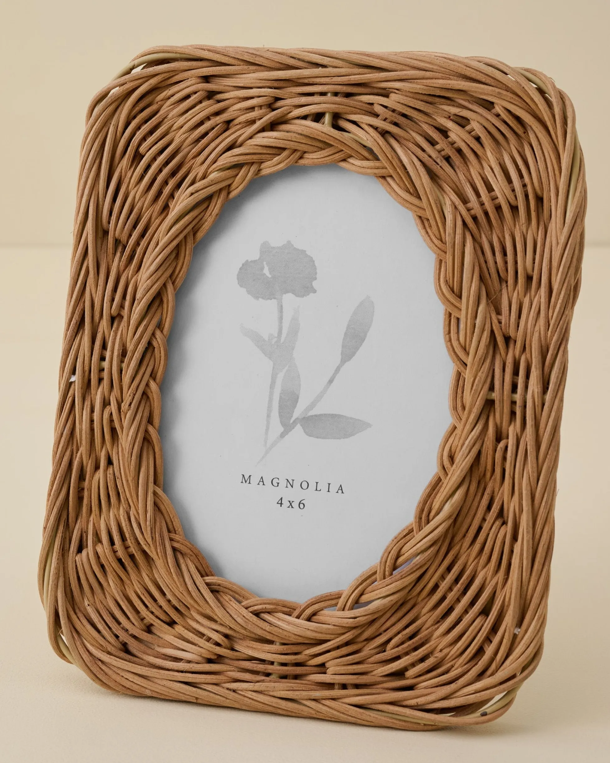 Robin Woven Rattan Photo Frame