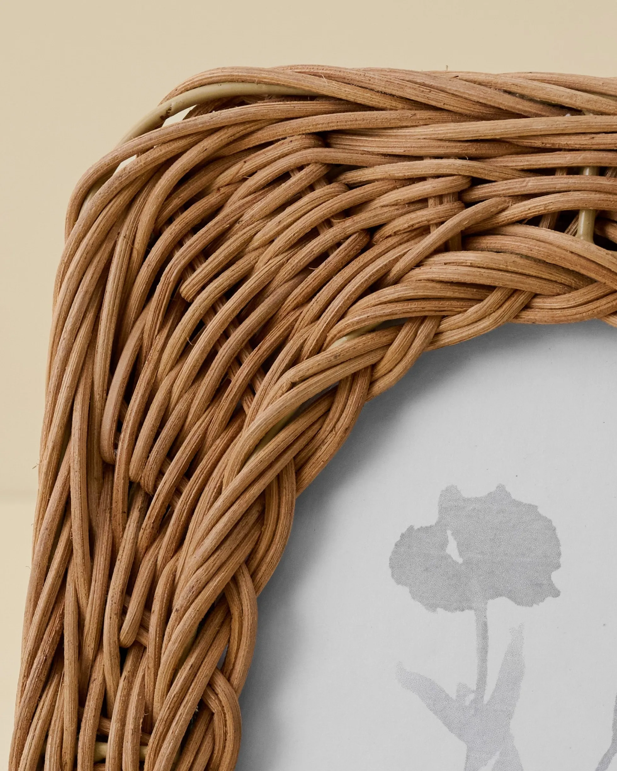Robin Woven Rattan Photo Frame
