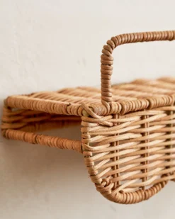 Robin Woven Rattan Picture Ledge