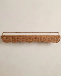 Robin Woven Rattan Picture Ledge