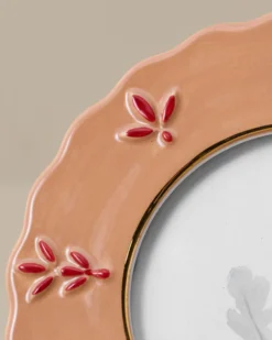 Round Ceramic Juliet Photo Frame