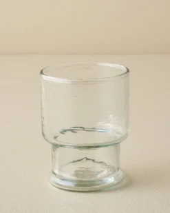 Rustic Glass Stacking Tumbler
