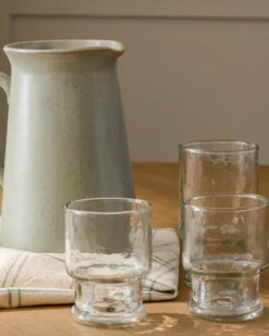 Rustic Glass Stacking Tumbler