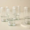 Rustic Glass Stacking Tumbler Bundle (Set of 4) - Large
