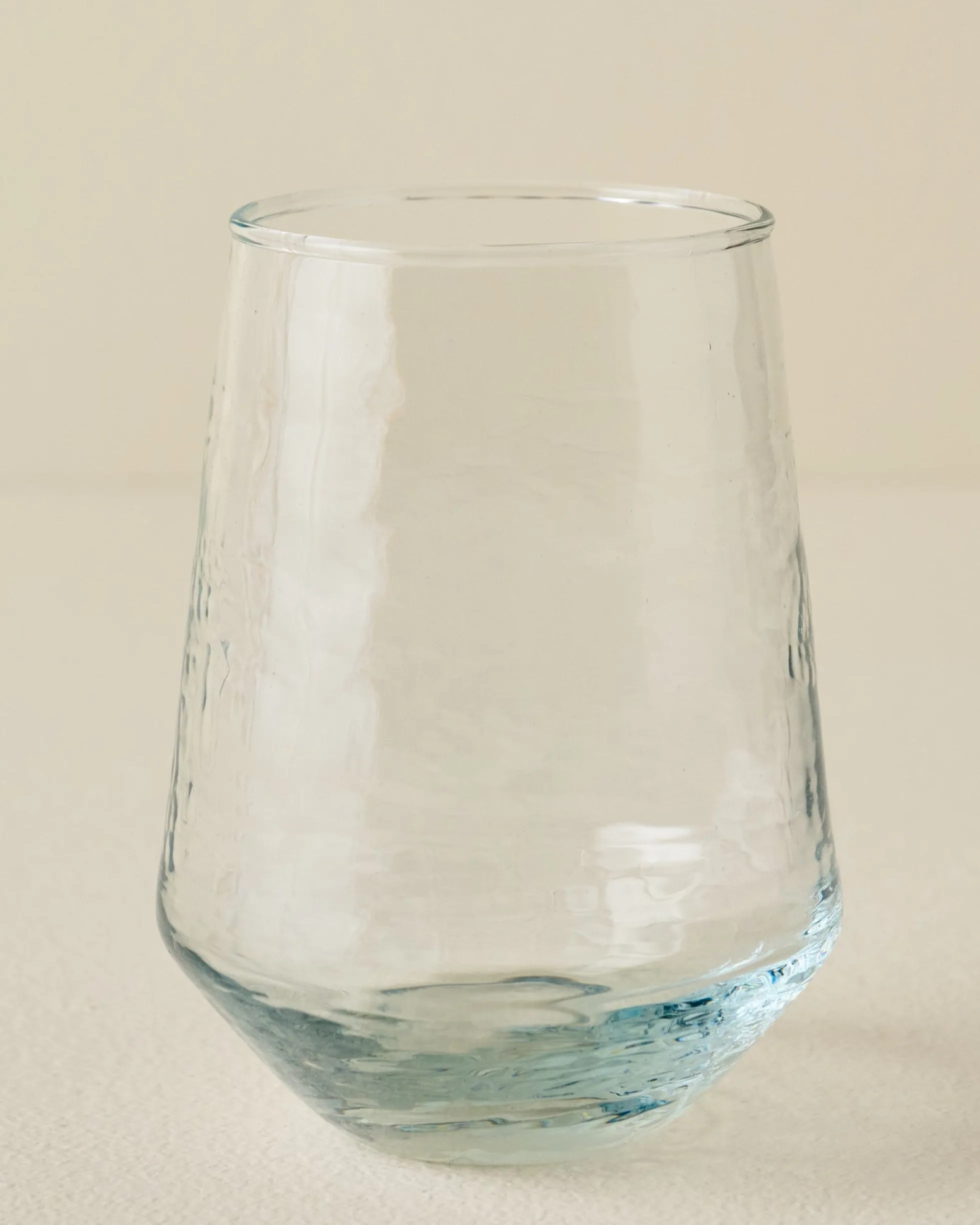 Rustic Glass Stemless Glass