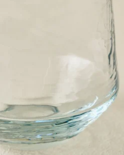 Rustic Glass Stemless Glass