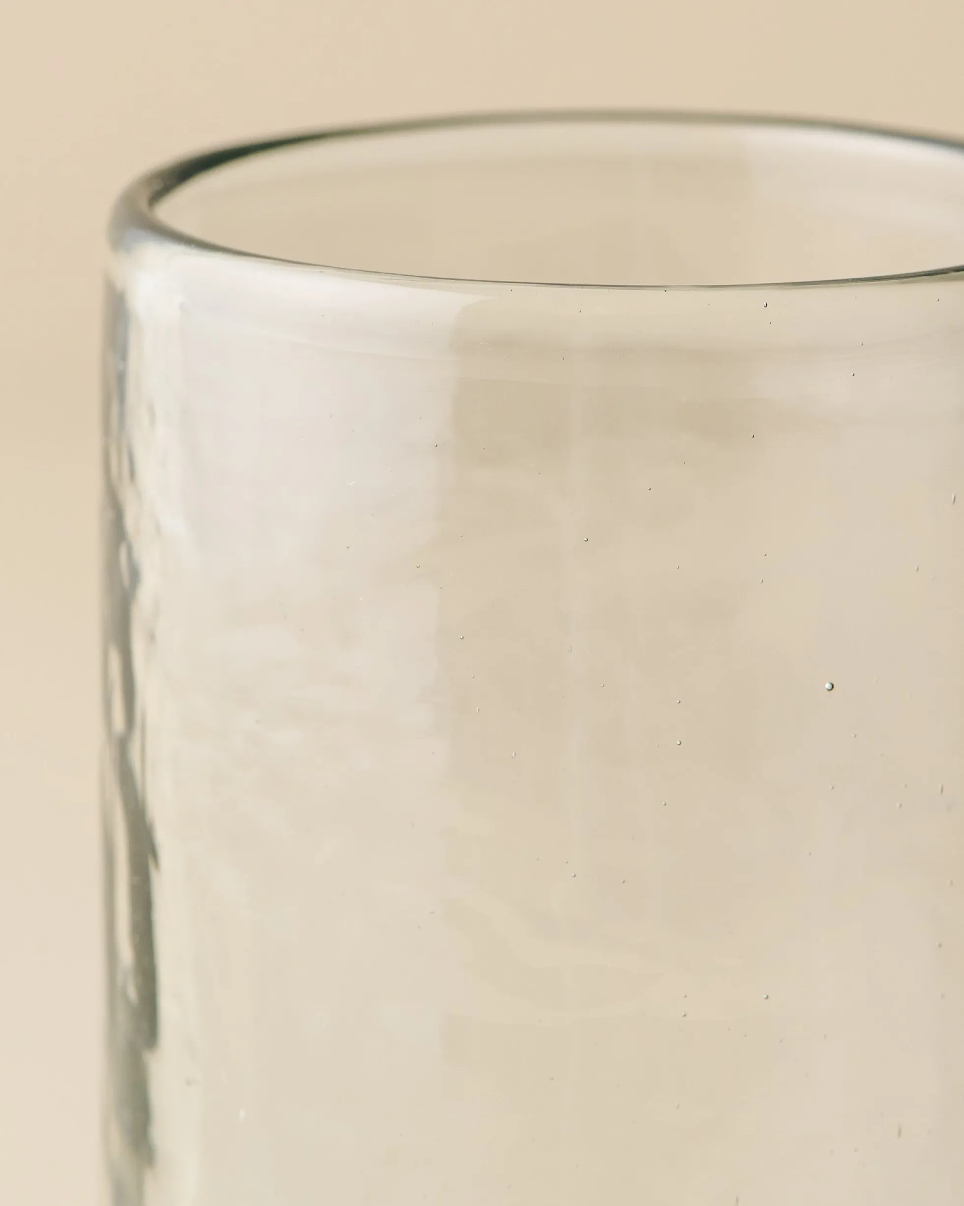 Rustic Glass Tumbler