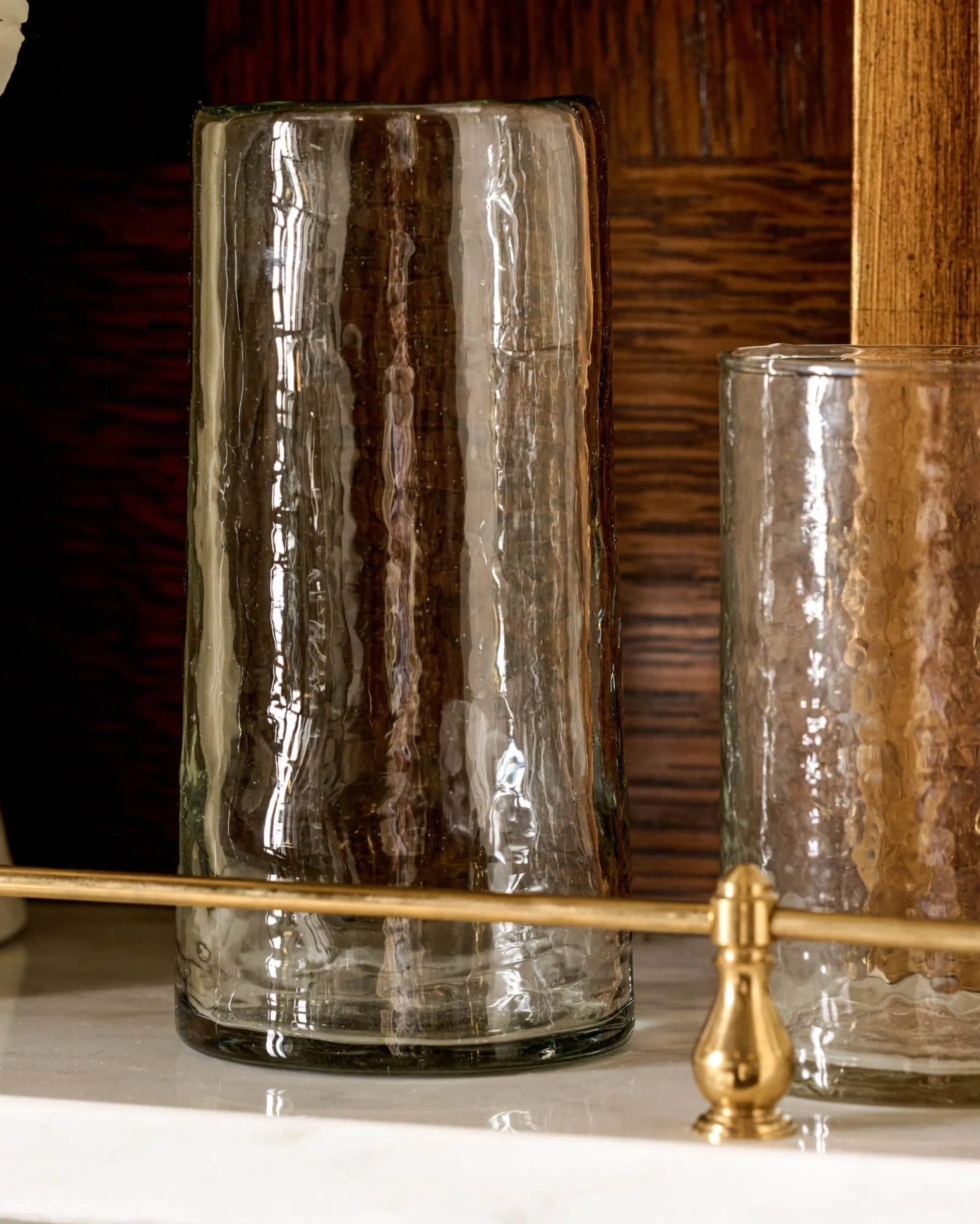 Rustic Glass Tumbler