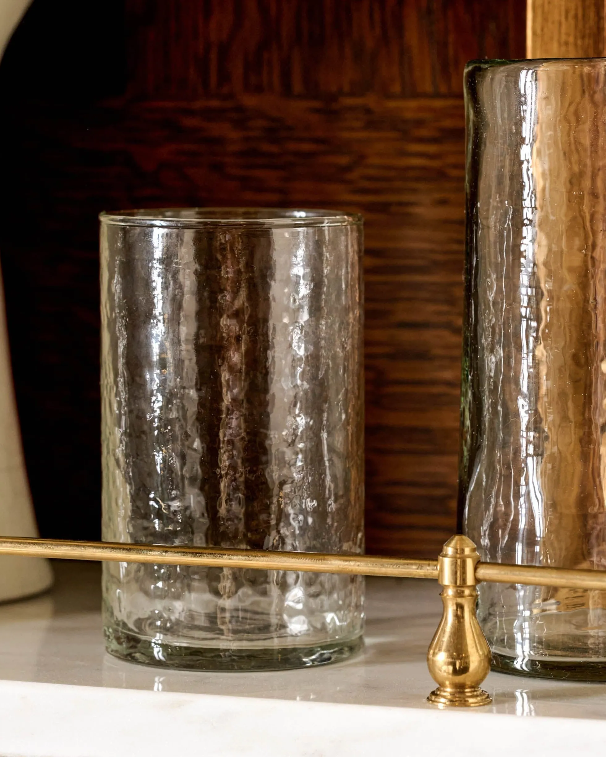 Rustic Glass Tumbler