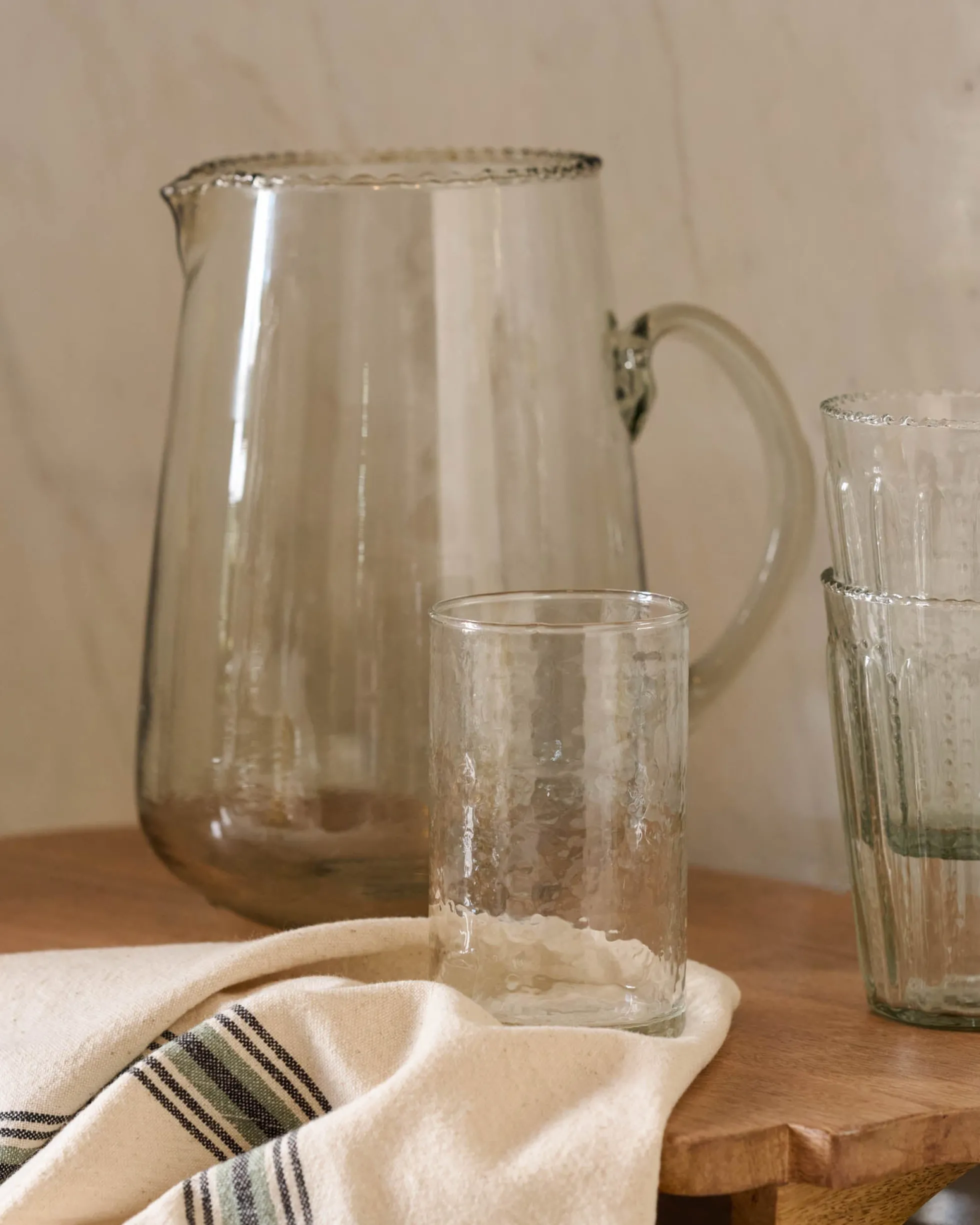 Rustic Glass Tumbler