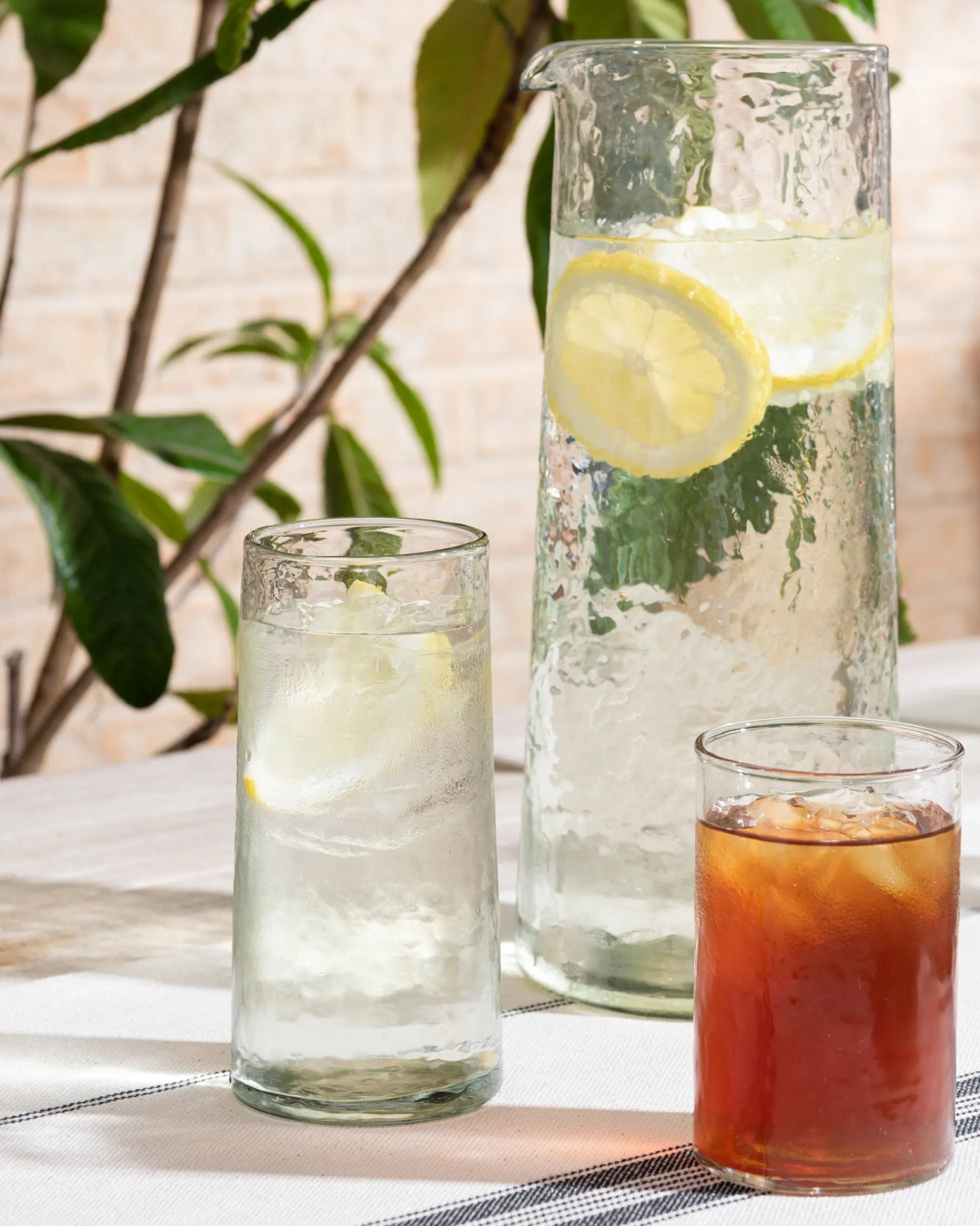 Rustic Glass Tumbler