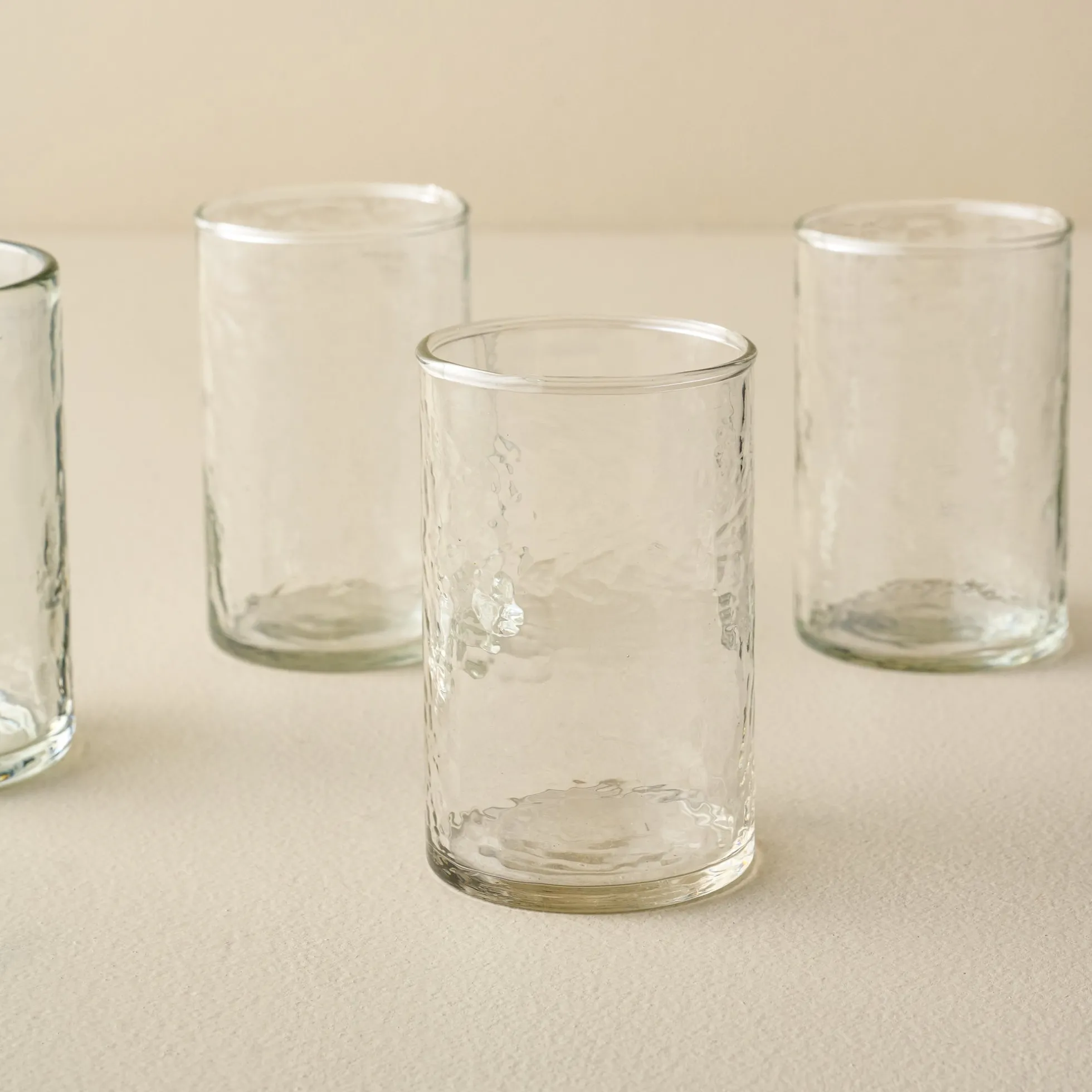 Rustic Glass Tumbler Bundle (Set of 4) - Small