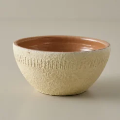 Rustic Terracotta Accent Bowl