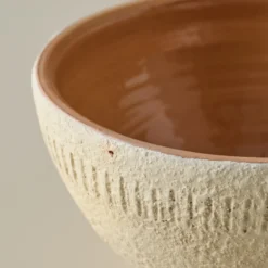Rustic Terracotta Accent Bowl