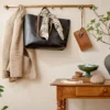 Samuel Vintage Inspired Flat Rail with Hooks