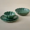 Seagrass Scalloped 4-Piece Place Setting