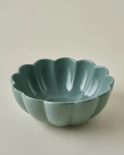Seagrass Scalloped 4-Piece Place Setting