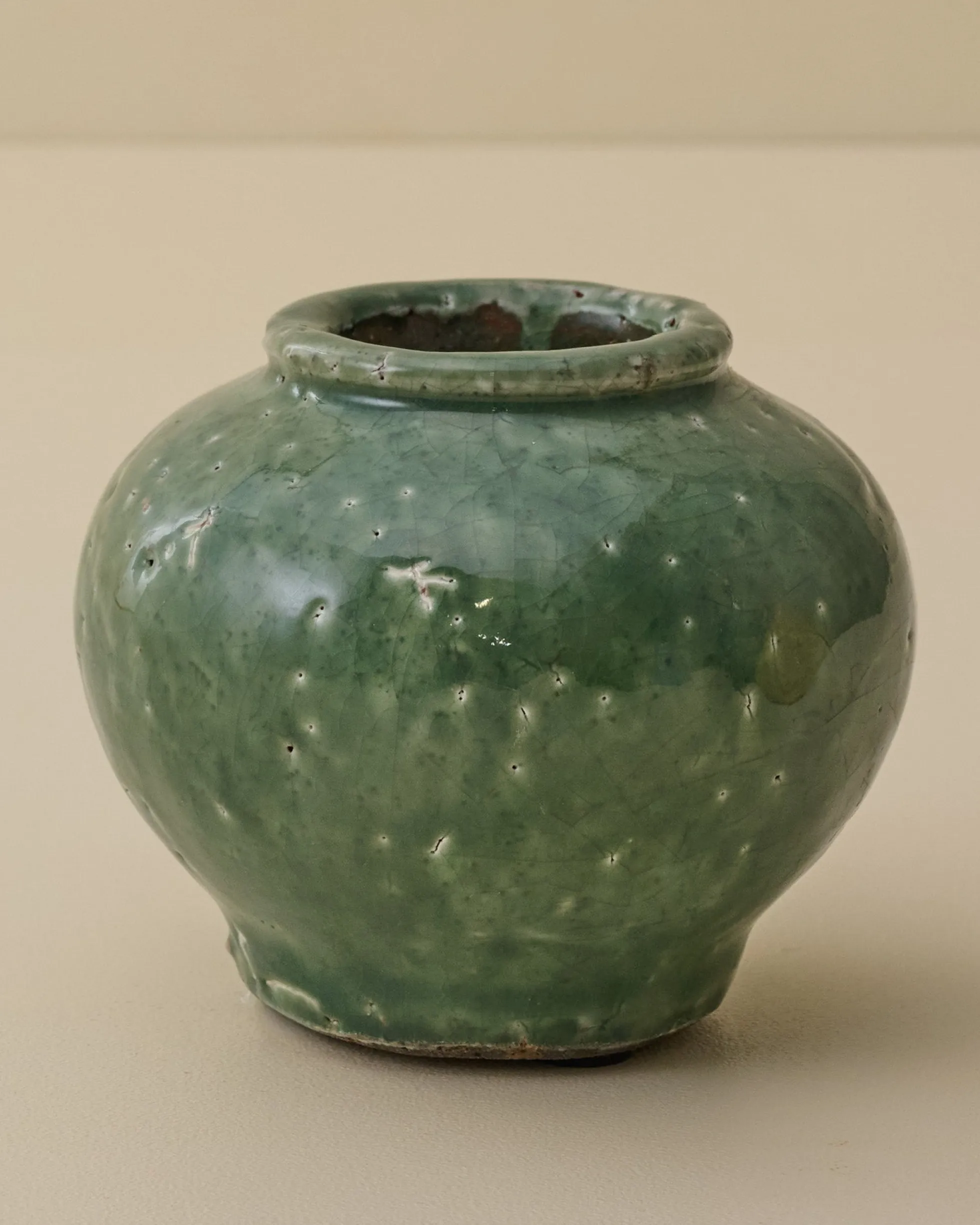Serena Crackle Glaze Bud Vase