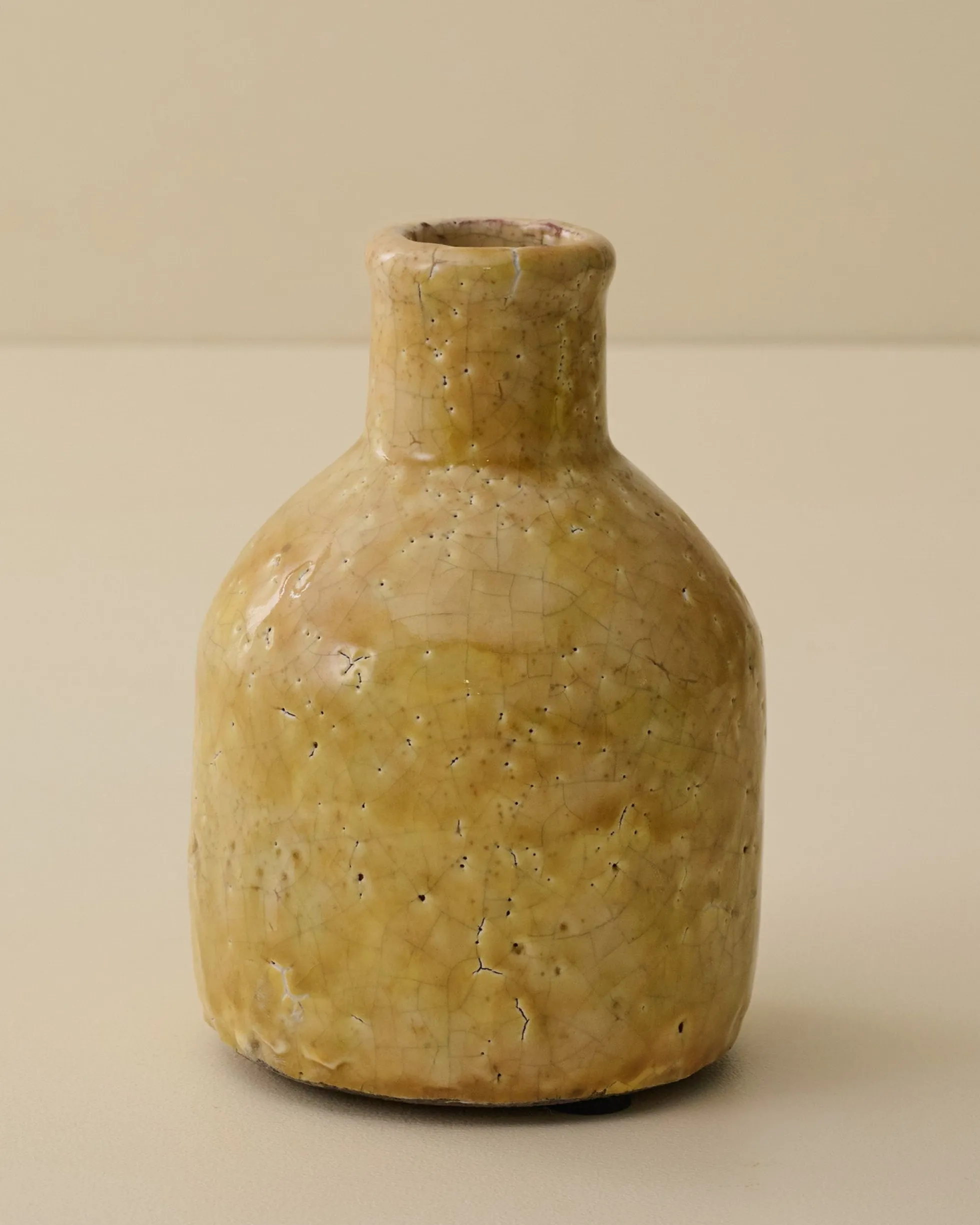 Serena Crackle Glaze Bud Vase