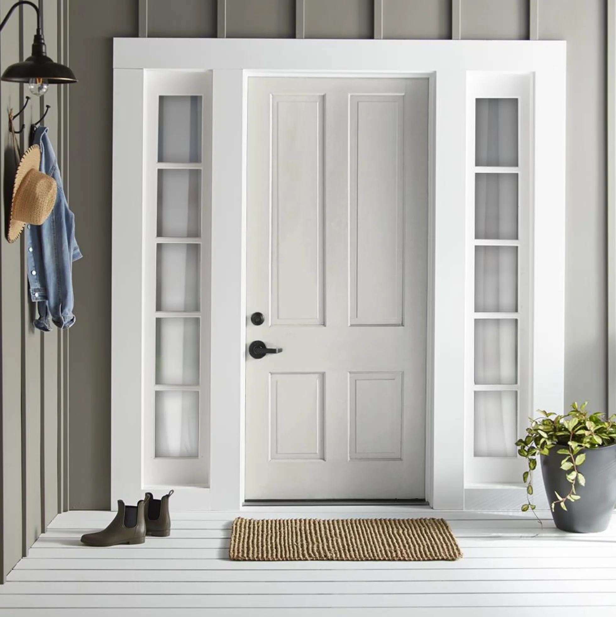 Shiplap White - Exterior Paint